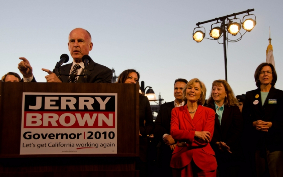 Gubernator Jerry Brown
