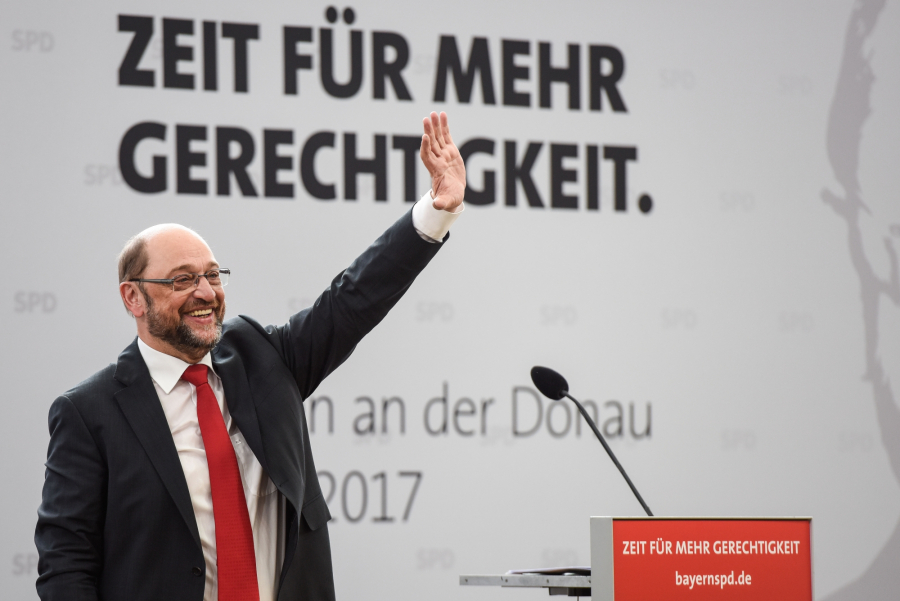 Martin Schulz - kandydat SPD na kanclerza.